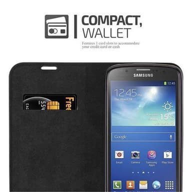 Samsung Galaxy S4 ACTIVE lommebokdeksel case (brun)