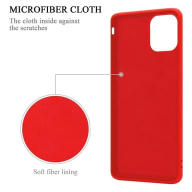 Deksel iPhone 11 PRO Ring Case (rød)