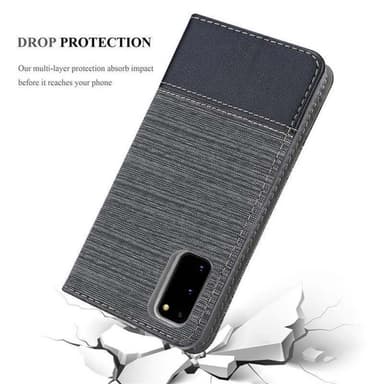 Samsung Galaxy S20 PLUS lommebokdeksel etui (grå)