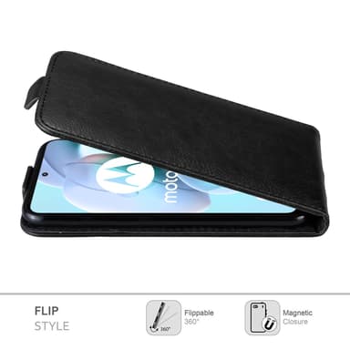 Motorola MOTO G31 / G41 deksel flip cover (svart)
