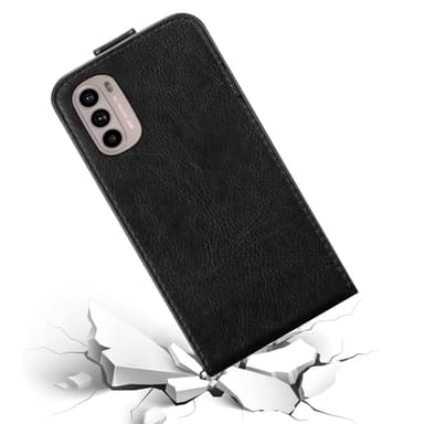 Motorola MOTO G31 / G41 deksel flip cover (svart)