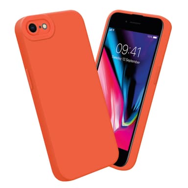 iPhone 7 / 7S / 8 / SE 2020 Deksel case (oransje)