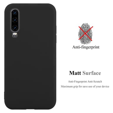 Deksel Huawei P30 Silikon cover (svart)