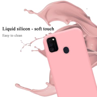 Samsung Galaxy M21 / M30s silikondeksel case (rosa)
