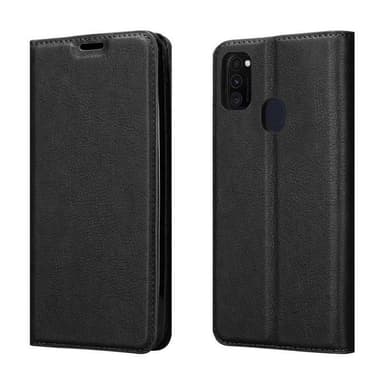 Samsung Galaxy M21 / M30s lommebokdeksel case (svart)
