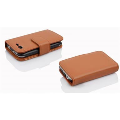 Samsung Galaxy POCKET NEO lommebokdeksel etui (brun)