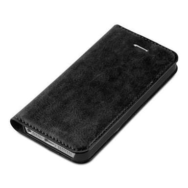 iPhone 5 / 5S / SE 2016 lommebokdeksel case (svart)