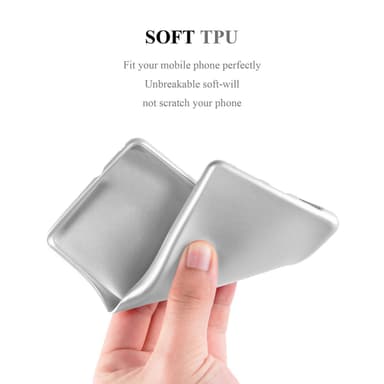 Deksel iPhone 11 Case Cover (sølv)