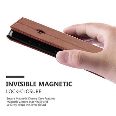 Nokia Lumia 540 lommebokdeksel case (brun)