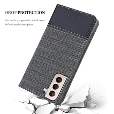 Samsung Galaxy S21 PLUS lommebokdeksel etui (grå)