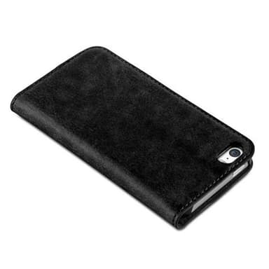 iPhone 5 / 5S / SE 2016 lommebokdeksel case (svart)