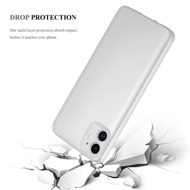 Deksel iPhone 11 Case Cover (sølv)