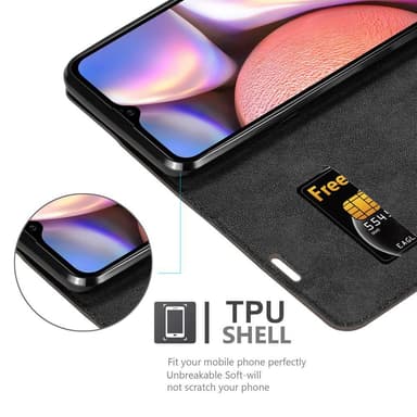 Samsung Galaxy A10s / M01s lommebokdeksel case (brun)