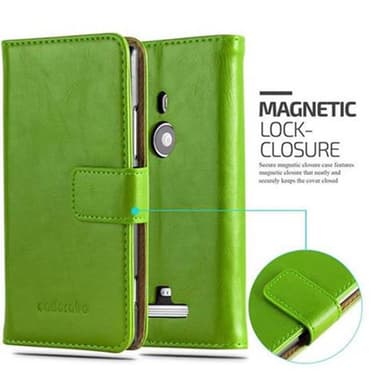 Nokia Lumia 925 lommebokdeksel etui (grønn)