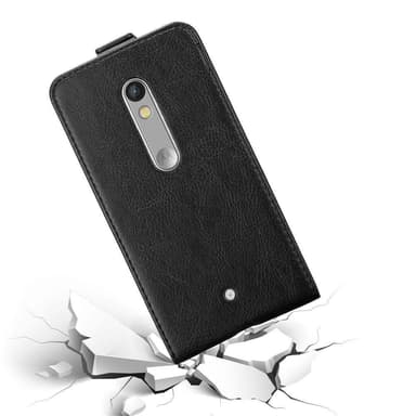Motorola MOTO X PLAY deksel flip cover (svart)