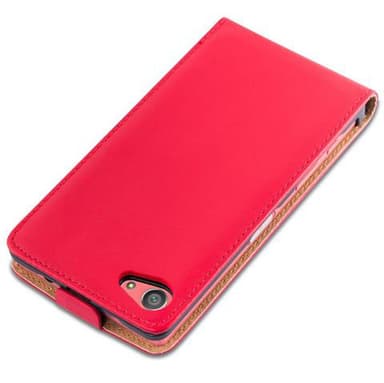 Sony Xperia Z5 COMPACT Deksel Flip Case (rød)