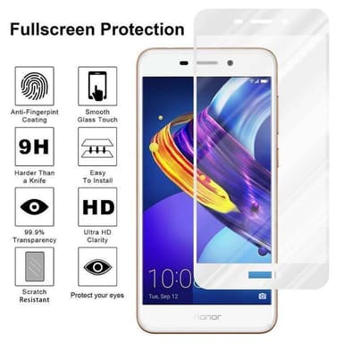 Honor 6C PRO Skjermbeskytter Skärmskydd (hvit)