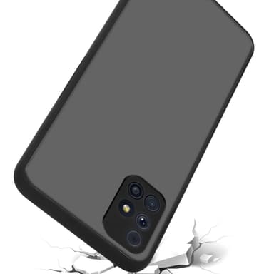 Samsung Galaxy M31s Deksel Case Cover (Svart)