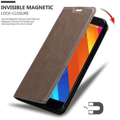 MEIZU MX5 lommebokdeksel case (brun)