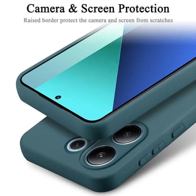 Redmi Note 13 4G silikondeksel case (Grønn)