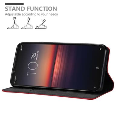 Sony Xperia 1 II lommebokdeksel case (rød)