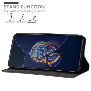 Asus ZenFone 8 FLIP lommebokdeksel case (brun)