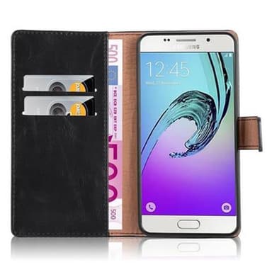 Samsung Galaxy A5 2016 lommebokdeksel etui (svart)