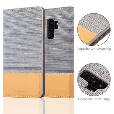 Samsung Galaxy S9 PLUS lommebokdeksel etui (grå)