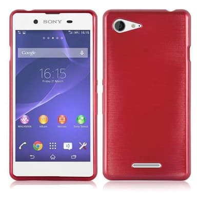 Sony Xperia E3 silikondeksel cover (rød)