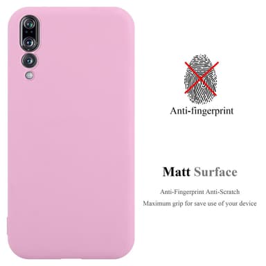 Deksel Huawei P20 PRO / P20 PLUS Silikon cover (rosa)