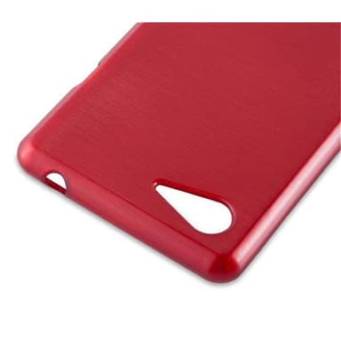 Sony Xperia E3 silikondeksel cover (rød)