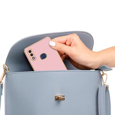 Samsung Galaxy A10s / M01s silikondeksel case (rosa)