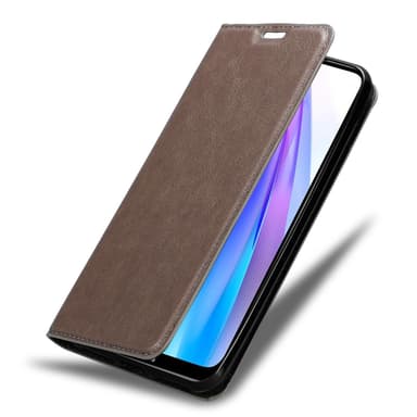 Xiaomi RedMi NOTE 8T lommebokdeksel case (brun)