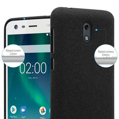 Deksel Nokia 2 2017 case (svart)