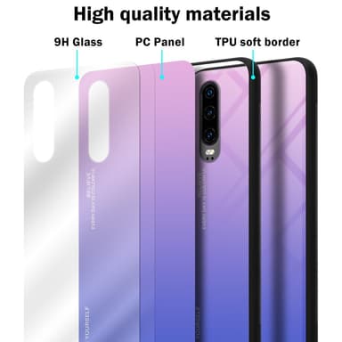 Deksel Huawei P30 Case Cover (svart)