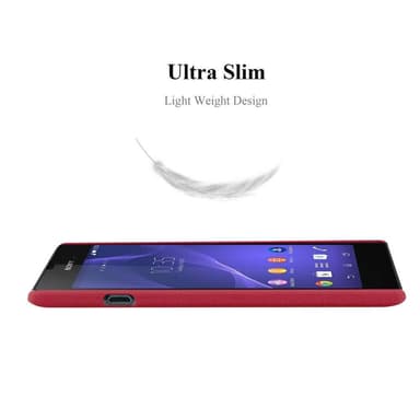 Sony Xperia T3 Hardt Deksel Cover (rød)