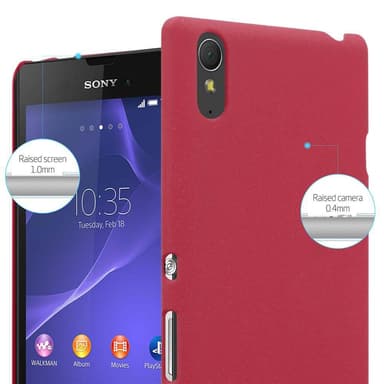 Sony Xperia T3 Hardt Deksel Cover (rød)