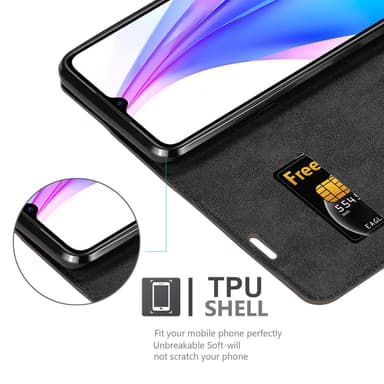 Xiaomi RedMi NOTE 8T lommebokdeksel case (brun)