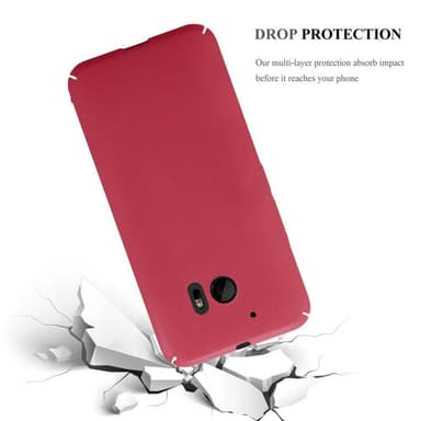 HTC ONE M10 Hardt Deksel Cover (rød)