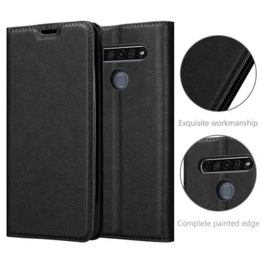 LG K61 lommebokdeksel case (svart)