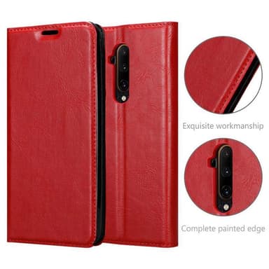 OnePlus 7T PRO lommebokdeksel case (rød)