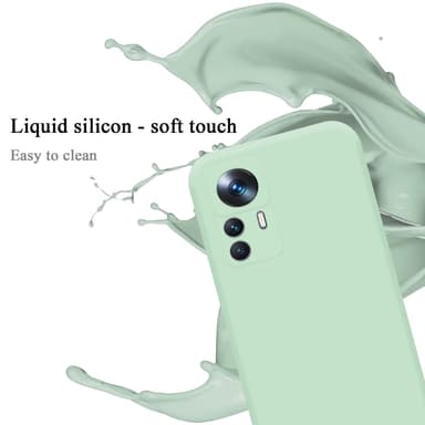 Xiaomi 12T / 12T PRO silikondeksel case (grønn)