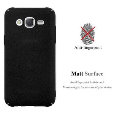 Samsung Galaxy J5 2015 Hardt Deksel Cover (svart)