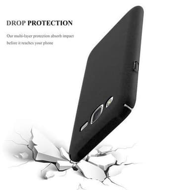 Samsung Galaxy J5 2015 Hardt Deksel Cover (svart)