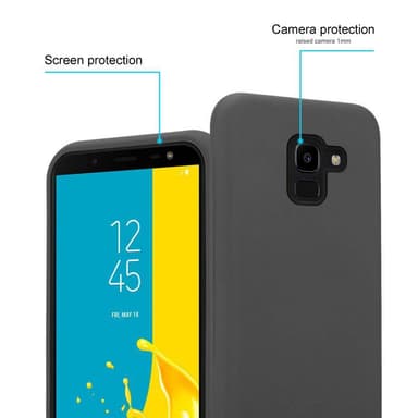 Samsung Galaxy J6 2018 Deksel Case Cover (grå)