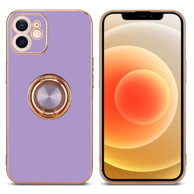 iPhone 11 silikondeksel case (lilla)