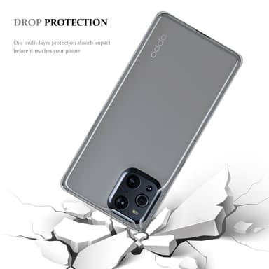 Oppo FIND X3 PRO deksel ultra slim (gjennomsiktig)