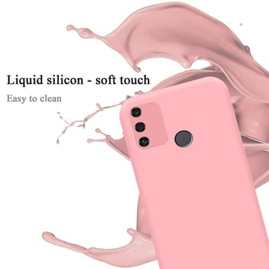 Honor 9A silikondeksel case (rosa)