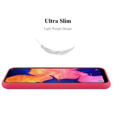 Deksel Samsung Galaxy A10 / M10 Silikon cover (rød)