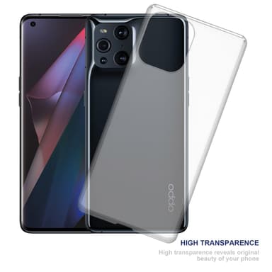 Oppo FIND X3 PRO deksel ultra slim (gjennomsiktig)